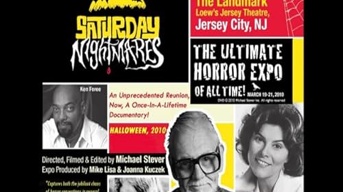 No ordinary Horror Expo, this unprecedented Saturday Nightmares event brings together the entire George A Romero family! Featuring such genre luminaries as Adrienne Barbeau, Tom Savini, Roy Fumkes, Ken Foree, John Amplas, Joe Pilato and many more... 