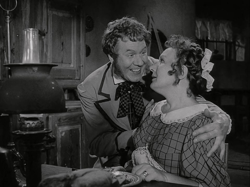 Åke Fridell and Sif Ruud in The Magician (1958)