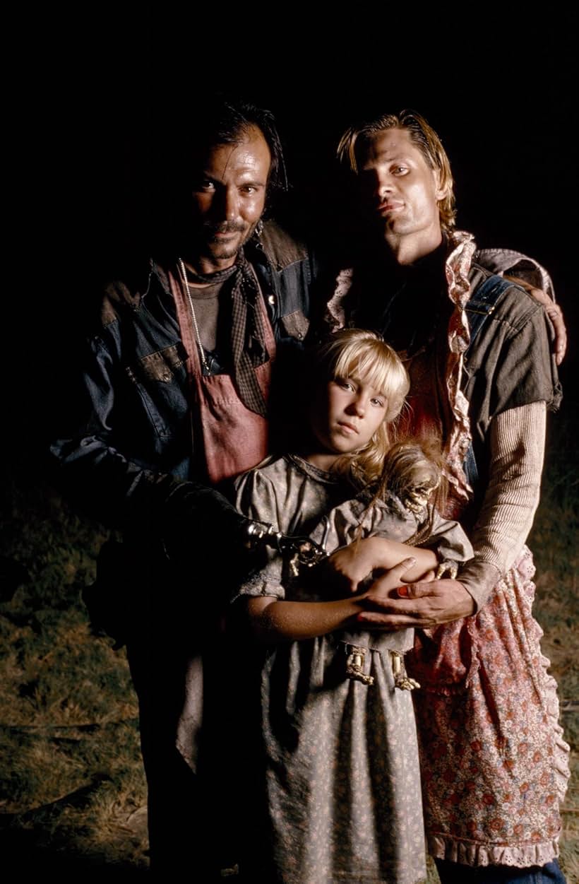 Viggo Mortensen, Jennifer Banko, and Joe Unger in Leatherface: Texas Chainsaw Massacre III (1990)