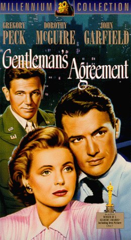 Gregory Peck, John Garfield, and Dorothy McGuire in Gentleman's Agreement (1947)