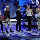 Gwen Stefani, Ryan Seacrest, Adrian Young, Tony Kanal, Tom Dumont, and No Doubt in American Idol (2002)