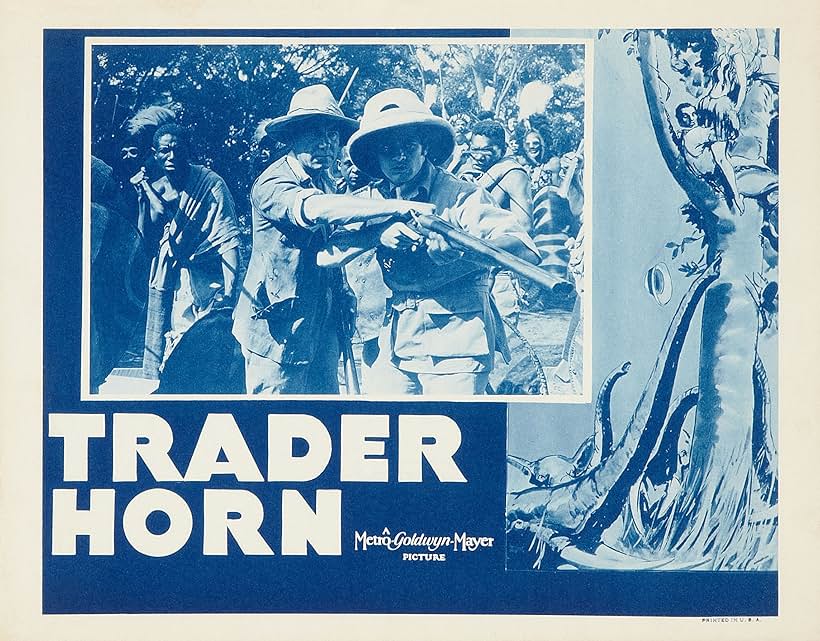 Harry Carey, Mutia Omoolu, and Duncan Renaldo in Trader Horn (1931)