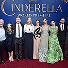 Kenneth Branagh, Cate Blanchett, David Barron, Holliday Grainger, Richard Madden, Simon Kinberg, Allison Shearmur, Robert A. Iger, Sophie McShera, and Lily James at an event for Cinderella (2015)