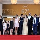 Monica Bellucci, Carlo Cresto-Dina, Sam Louwyck, Thierry Frémaux, Alba Rohrwacher, Alice Rohrwacher, Eva Morrow, and Maria Alexandra Lungu at an event for The Wonders (2014)