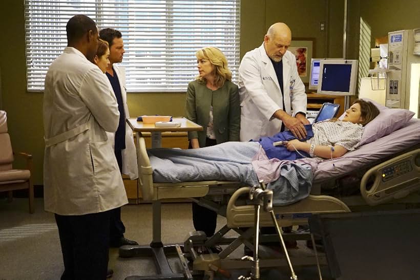 Justin Chambers, Sarah Drew, Jason George, Rebecca McFarland, Stephen Mendel, and Morgan Lily in Grey's Anatomy (2005)