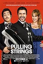 Jaime Camil, Laura Ramsey, and Omar Chaparro in Pulling Strings (2013)