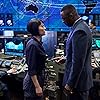 Idris Elba and Rinko Kikuchi in Pacific Rim (2013)