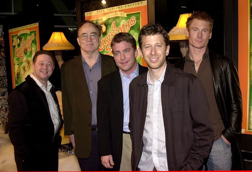 Peter Billingsley, Bob Clark, RD Robb, Scott Schwartz, and Zack Ward at an event for A Christmas Story (1983)