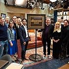 Mayim Bialik, Mark Cendrowski, Kaley Cuoco, Johnny Galecki, Simon Helberg, Chuck Lorre, Steven Molaro, Bill Prady, Kevin Sussman, Jim Parsons, Melissa Rauch, Steve Holland, and Kunal Nayyar in The Big Bang Theory (2007)