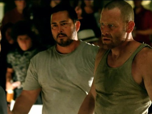 Ben Hernandez Bray and Max Martini in The Unit (2006)