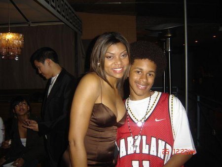 Taraji Henson and Jeff 