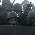 Still of Weston Cage Coppola, Kellan Rhude and Mike Manning in D-Day: Battle of Omaha Beach