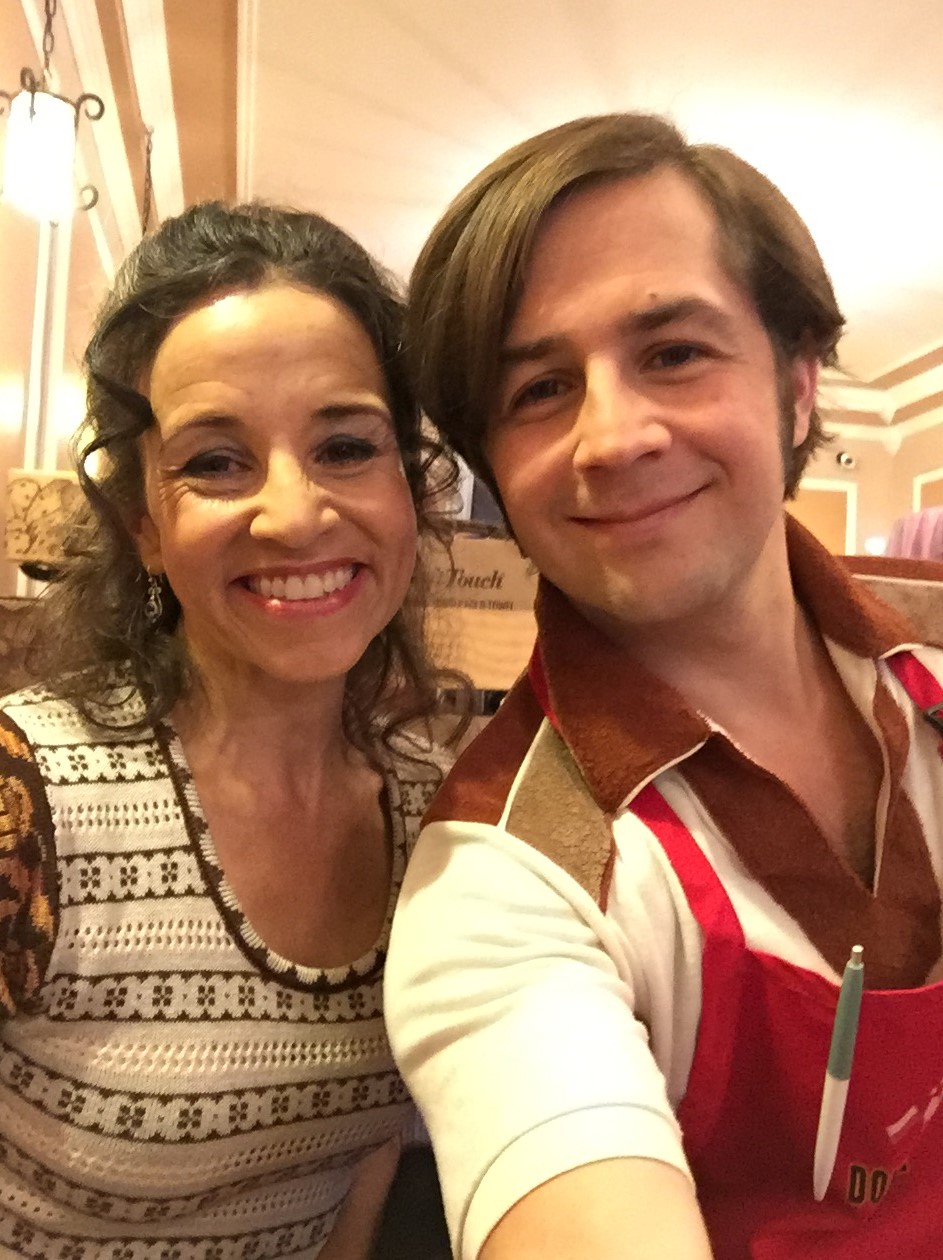 Jennie Fahn with Michael Angarano 