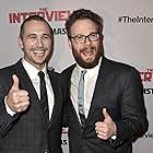 James Franco and Seth Rogen at an event for The Interview (2014)