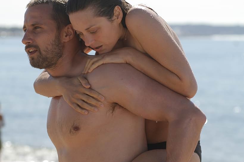 Marion Cotillard and Matthias Schoenaerts in Rust and Bone (2012)