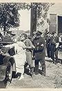 May Allison, Harold Lockwood, William Stowell, and Harry von Meter in The Secret Wire (1916)