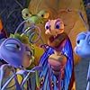 Julia Louis-Dreyfus, Bonnie Hunt, Madeline Kahn, Denis Leary, Dave Foley, Brad Garrett, Jonathan Harris, and Michael McShane in A Bug's Life (1998)