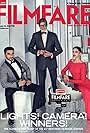 Amitabh Bachchan, Deepika Padukone, and Ranveer Singh in 61st Britannia Filmfare Awards (2016)