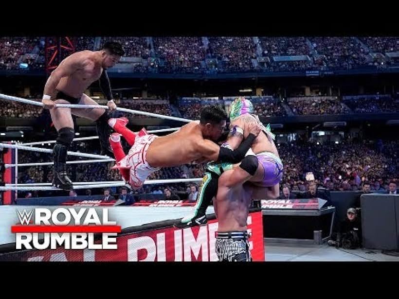 Matthew Adams, Akira Tozawa, Emanuel Rodriguez, and Kenta Kobayashi in WWE Royal Rumble (2019)