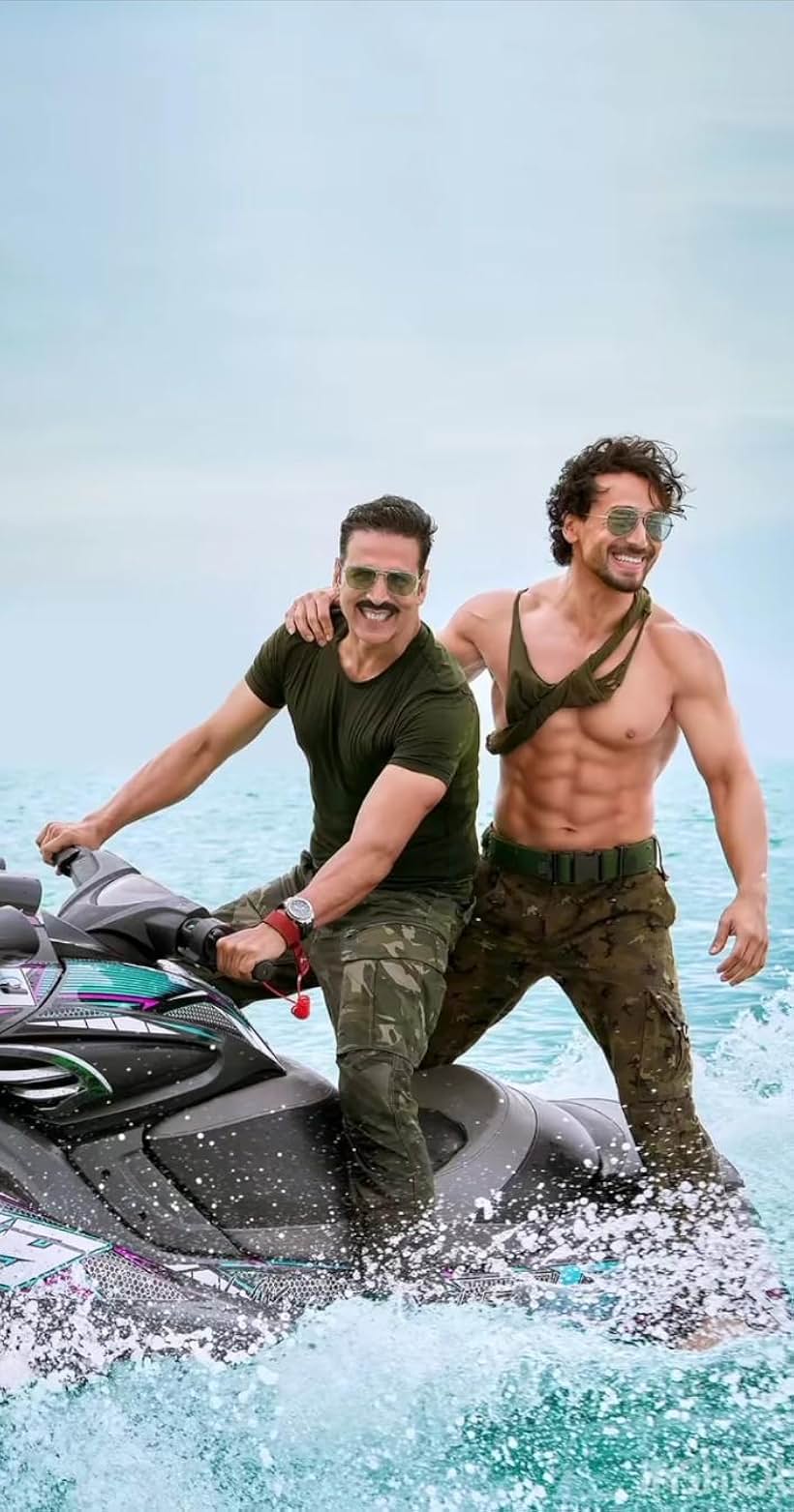 Akshay Kumar and Tiger Shroff in Bade Miyan Chote Miyan (2024)