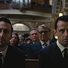 Kieran Culkin and Jeremy Strong in Church and State (2023)