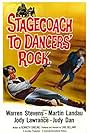 Martin Landau, Jody Lawrance, and Warren Stevens in Stagecoach to Dancers' Rock (1962)