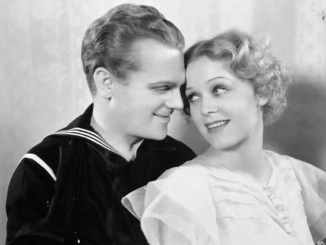 James Cagney and Gloria Stuart in Here Comes the Navy (1934)