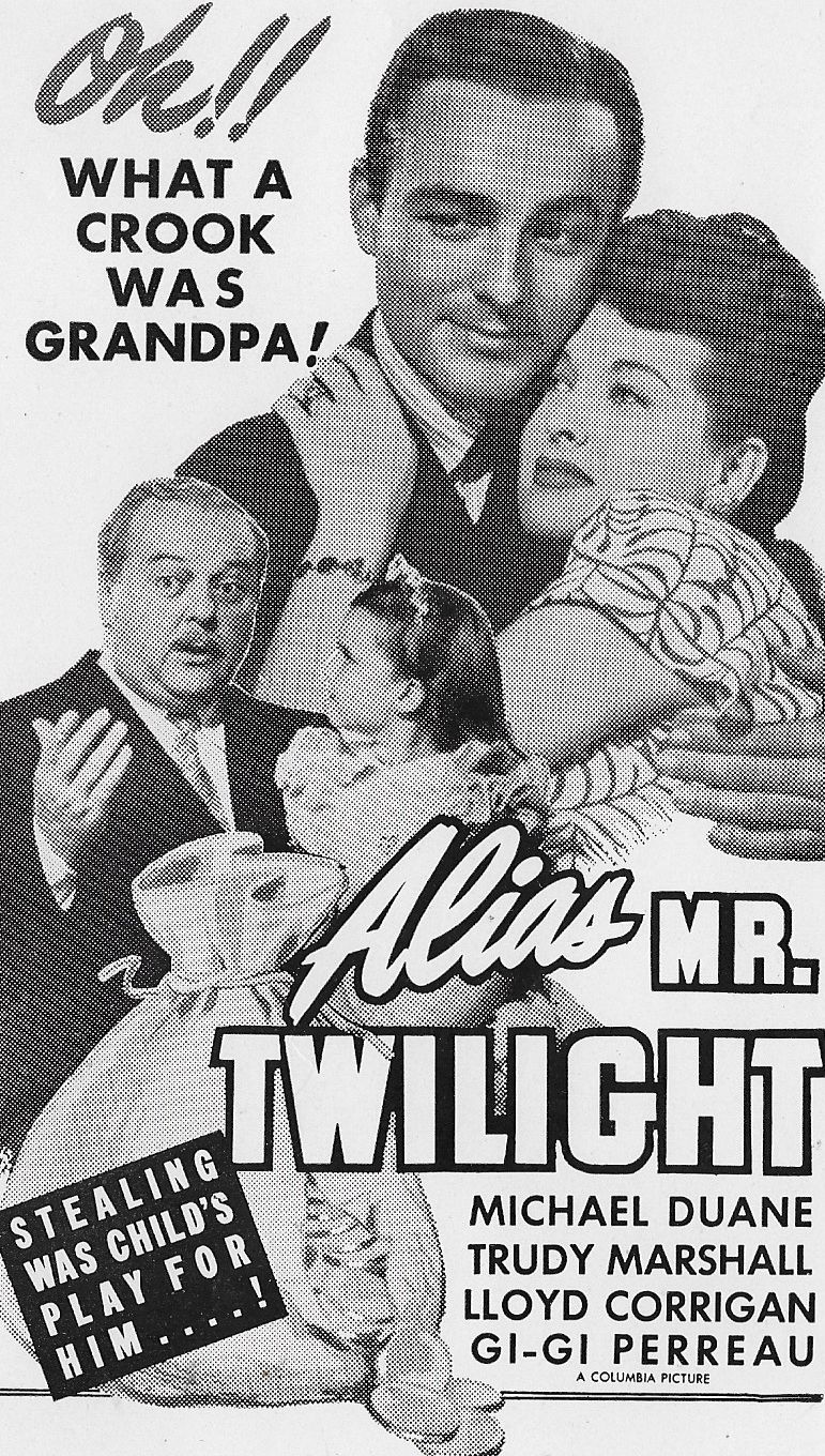 Lloyd Corrigan, Michael Duane, Trudy Marshall, and Gigi Perreau in Alias Mr. Twilight (1946)