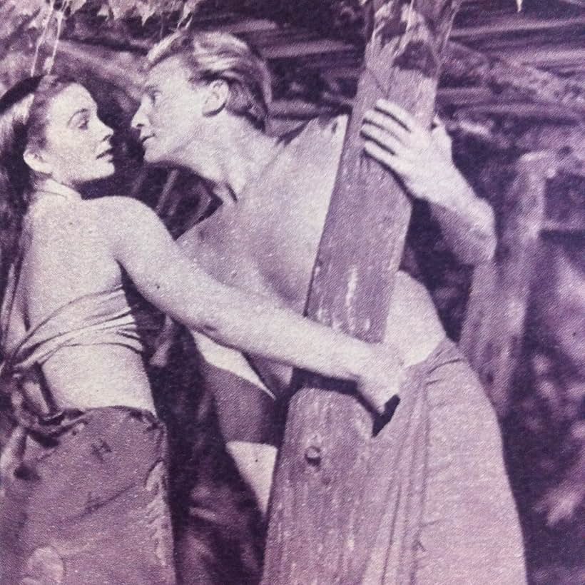 Jean Simmons and Donald Houston in The Blue Lagoon (1949)