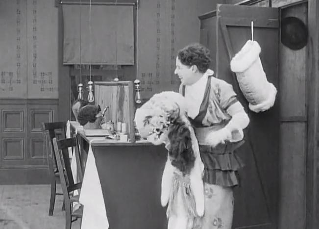 Charles Chaplin in The Masquerader (1914)