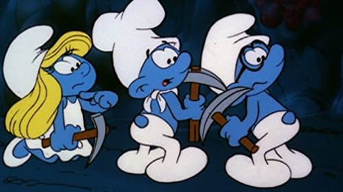 Lucille Bliss and Danny Goldman in The Smurfs (1981)