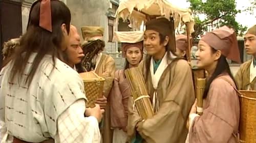 Kar Lok Chin, Dickson Ga-Sing Lee, Benny Chan, and Michelle Ye in Honour of the Gods (2001)