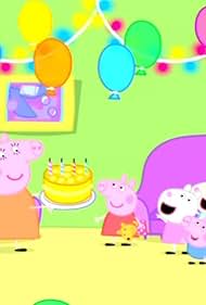 Morwenna Banks, Richard Ridings, Oliver May, Lily Snowden-Fine, Meg Hall, Harrison Oldroyd, George Woolford, Alice May, Daisy Rudd, and Hazel Rudd in Peppa Pig (2004)