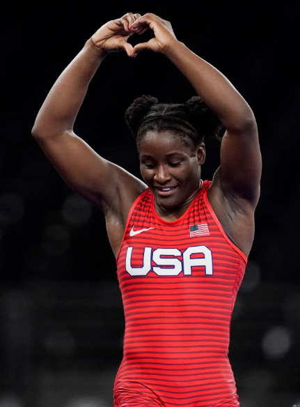 Tamyra Mensah-Stock at an event for WWE NXT (2010)