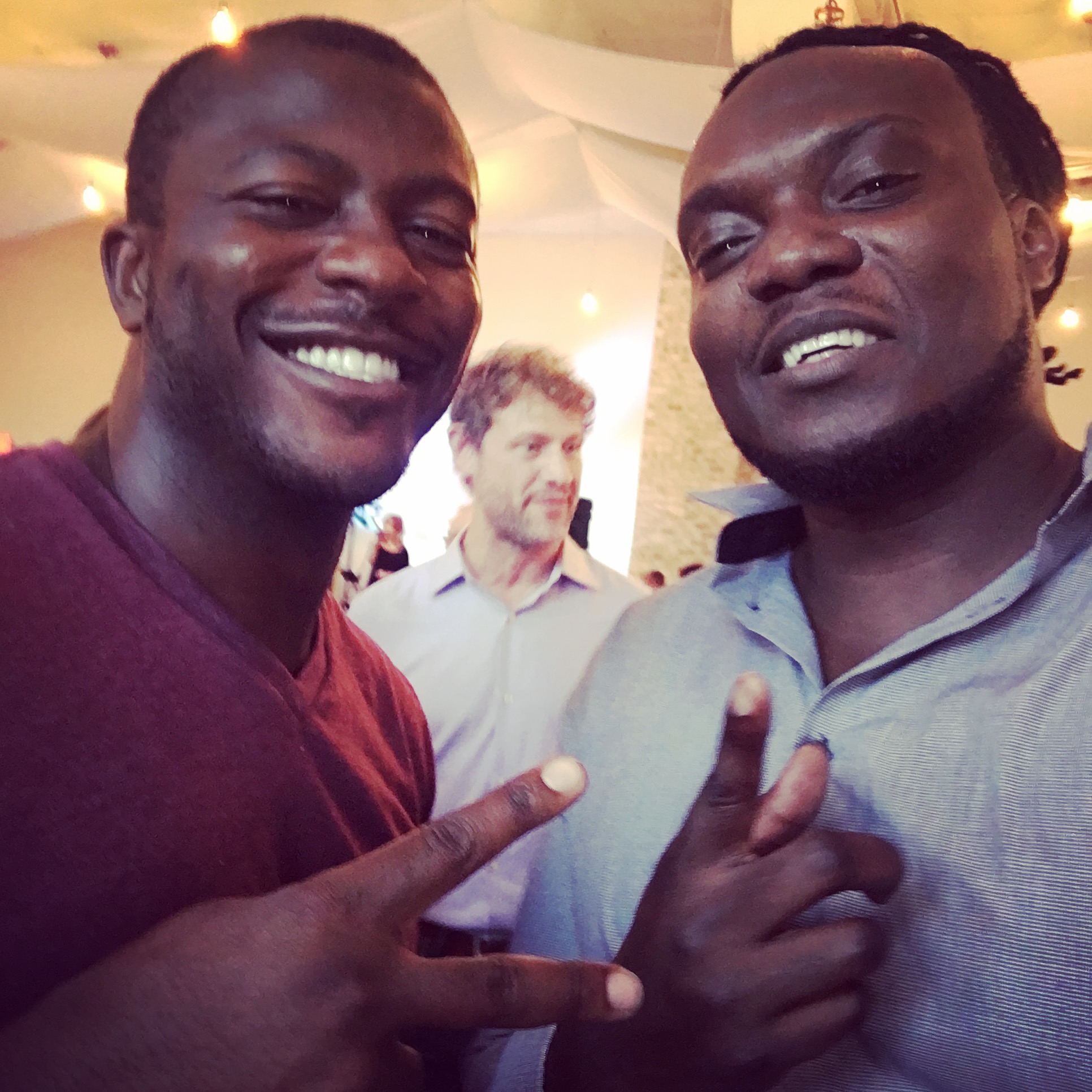 Edwin Hodge and Tunde