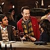 Kevin Sussman, Kunal Nayyar, and Swati Kapila in The Big Bang Theory (2007)