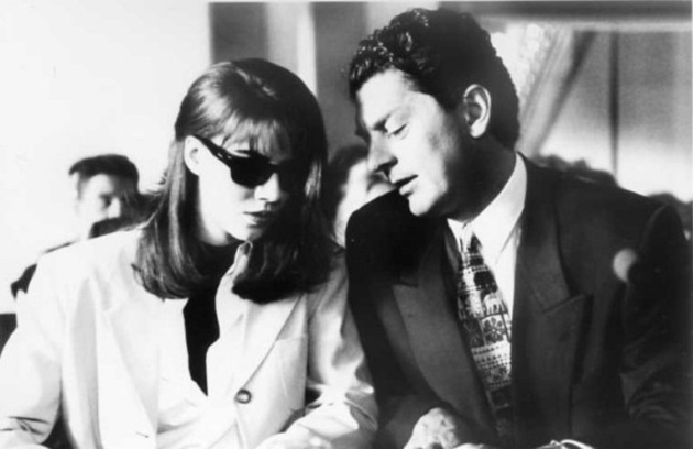 Geneviève Brouillette and Denis Mercier in Liste noire (1995)