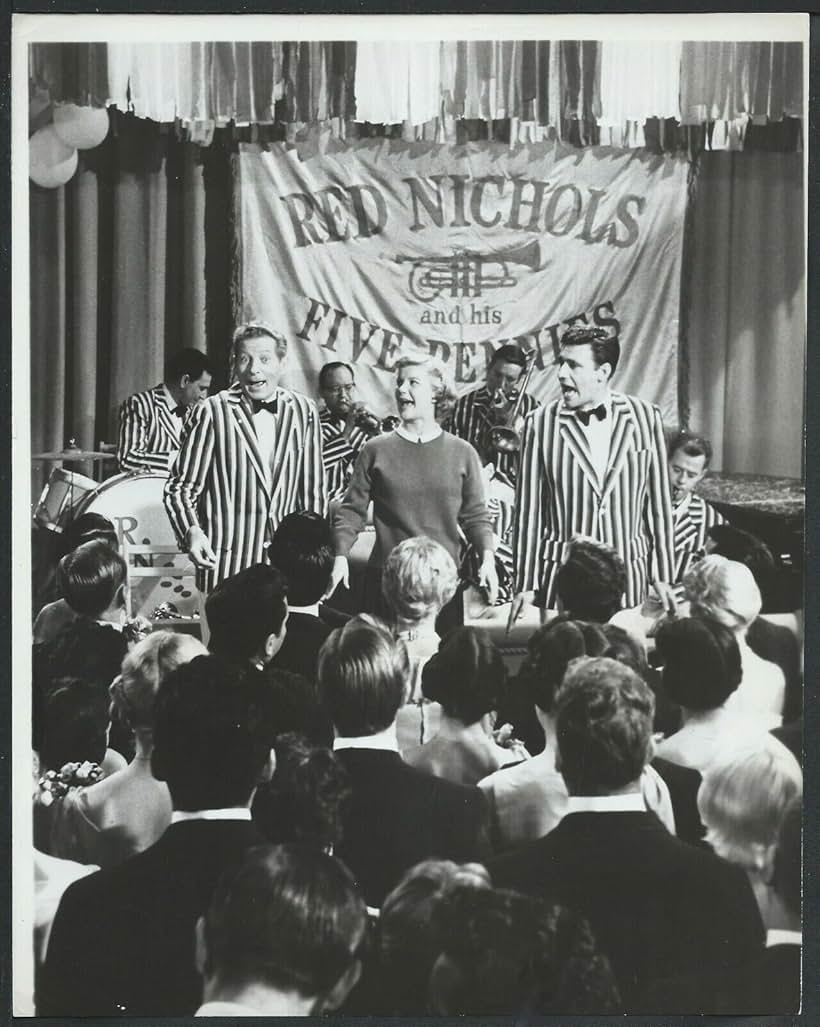 Barbara Bel Geddes, Danny Kaye, and Harry Guardino in The Five Pennies (1959)