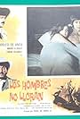 Mario Almada, Rodolfo de Anda, Jorge Rivero, and Lorena Velázquez in Los hombres no lloran (1973)