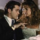 Ray Liotta and Gina Mastrogiacomo in Goodfellas (1990)