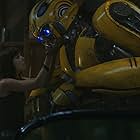 Hailee Steinfeld and Dylan O'Brien in Bumblebee (2018)