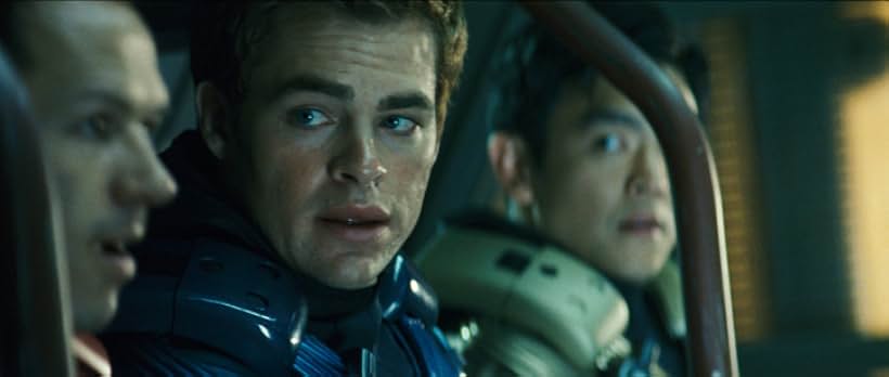 John Cho and Chris Pine in Star Trek (2009)