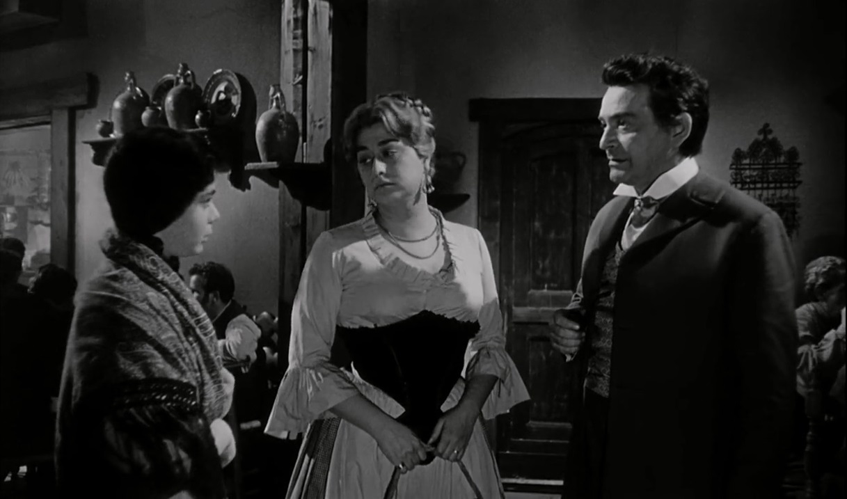 Clara Bindi, Andrea Checchi, and Germana Dominici in Black Sunday (1960)