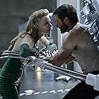 Hugh Jackman and Svetlana Khodchenkova in The Wolverine (2013)