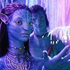 Zoe Saldana and Sam Worthington in Avatar (2009)