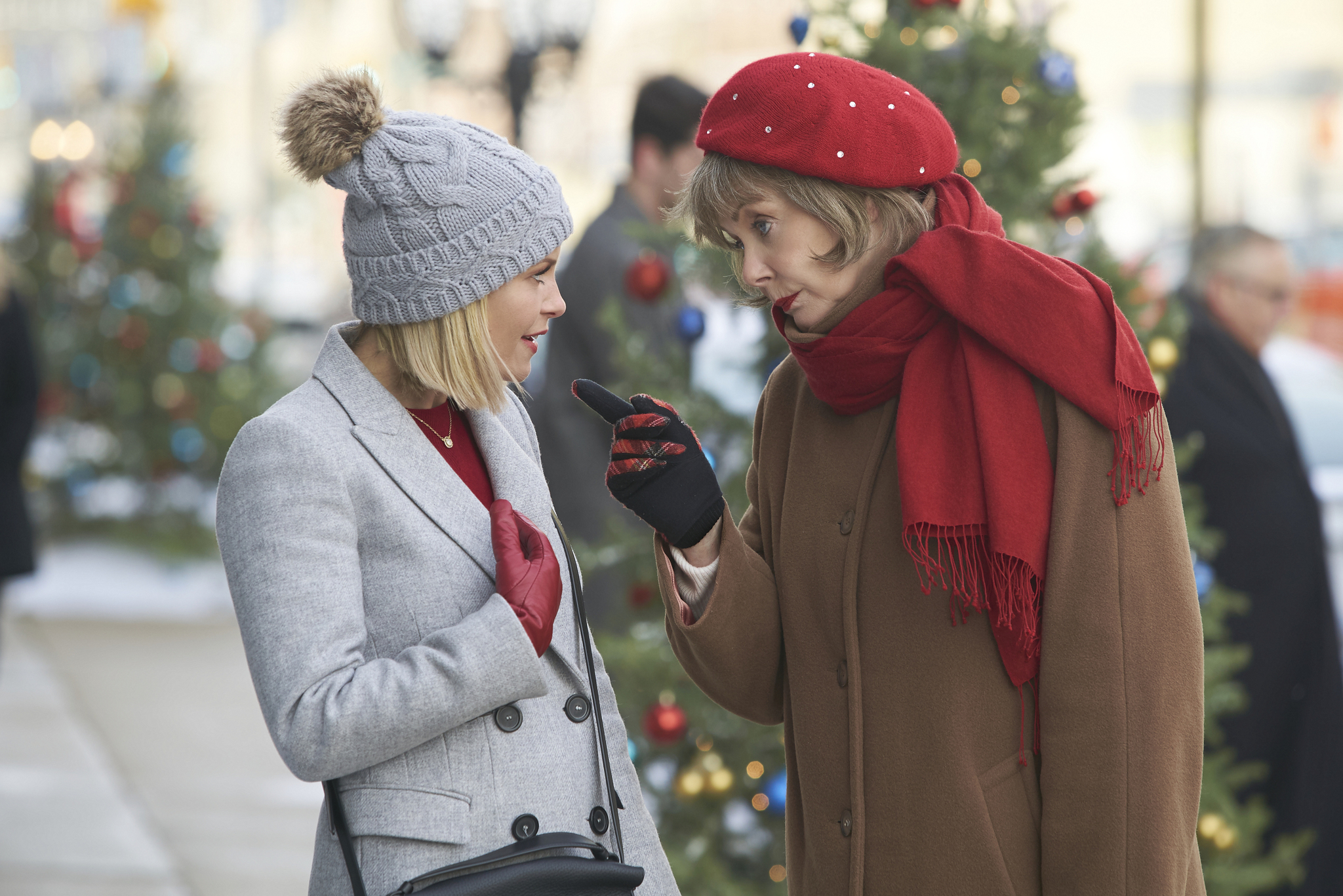 Jean Smart and Candace Cameron Bure in A Shoe Addict's Christmas (2018)