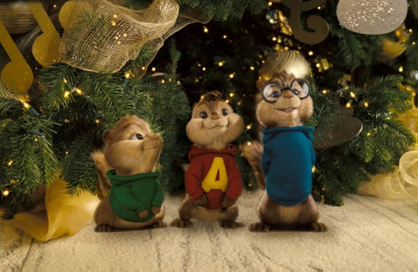 Justin Long, Jesse McCartney, and Matthew Gray Gubler in Alvin and the Chipmunks (2007)