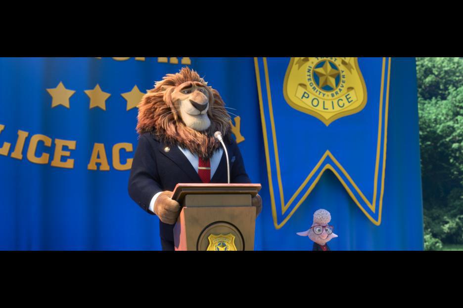 J.K. Simmons and Jenny Slate in Zootopia (2016)