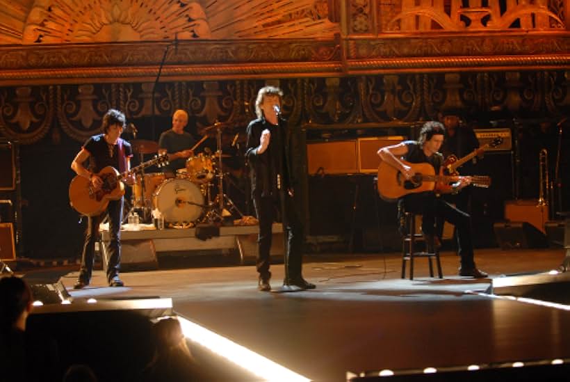 Mick Jagger, Keith Richards, Charlie Watts, Ronnie Wood, and The Rolling Stones in Shine a Light (2008)