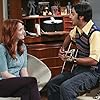 Kunal Nayyar and Laura Spencer in The Big Bang Theory (2007)